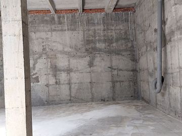 Вид внутри резервуара